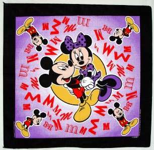 Walt Disney Mickey Minnie Mouse Bandana Holding Hands  
