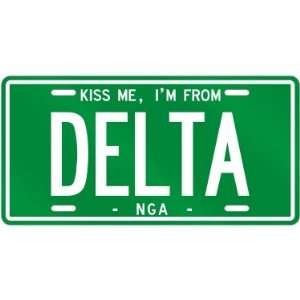   ME , I AM FROM DELTA  NIGERIA LICENSE PLATE SIGN CITY