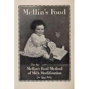  1925 Ad Mellins Baby Food Nancy J. Cowles Franklin TN 