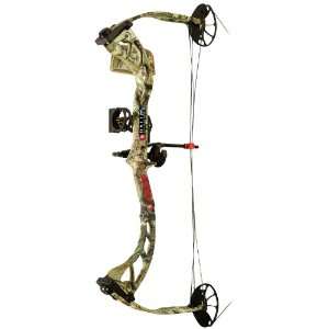  PSE Right Hand RTS Package Rally Bow, 60 Pound, Mossy Oak 