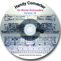 Model Railroad Software Tools   Scale Conversion & Much More   O and 