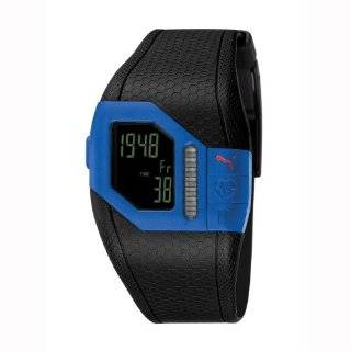   Pulse Black and Red Heart Rate Monitor Watch Puma Watches