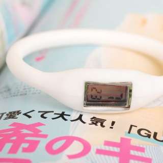 2011 New Cute HOTARU White Jelly Bracelet Silicone / Plastic Uinsex 