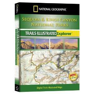  National Geographic Sequoia and Kings Canyon National Park Explorer 