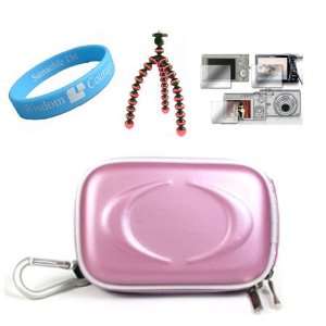   for Panasonic TA 1 + 6 inch Pink Tripod + Wristband: Electronics