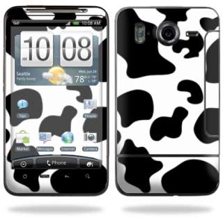 Vinyl Skin Decal Cover for HTC Inspire 4G Cell Phone AT&T Cow Print 