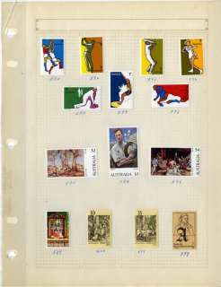 Australia Strong Stamp Collection 1927   1970  