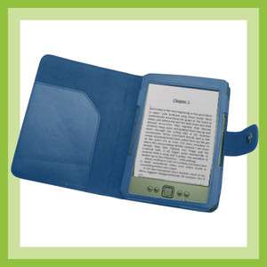   Pouch Case Cover For Latest  Kindle 4 WIFI NON TOUCH Dark Blue