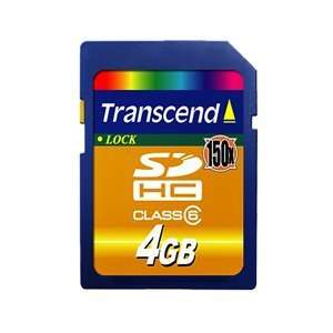  TRANSCEND, Transcend 4GB Secure Digital High Capacity 