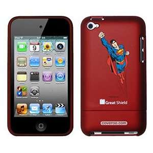  Superman Flying Upward on iPod Touch 4g Greatshield Case 