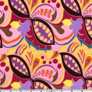  45 Wide Riviera Burst Chocolate Fabric By The Yard Arts 