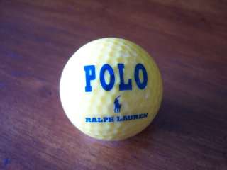 LOGO GOLF BALL POLO RALPH LAURENYELLOW BALL  