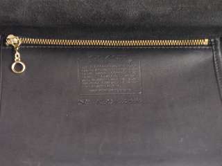 Vintage Coach Black Leather Beekman Briefcase 5266  