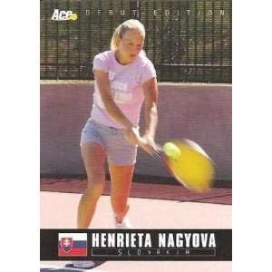  Henrieta Nagyova Tennis Card