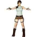Lara Croft Fancy Dress,Quality Leg Holsters,Skull Buckle  