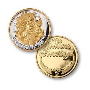   Round   1 oz .999 Silver Proof with Gold Select Coin 