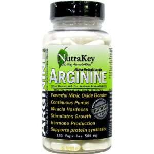  Arginine AKG 500 mg 100 Capsules