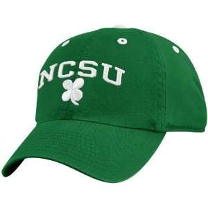   Carolina State Wolfpack Kelly Green Irish Arch Adjustable Slouch Hat
