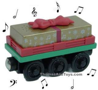   CAR   Thomas Wooden Holiday Christmas Train E NEW   USA Seller  