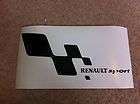 Renault Sport Car Sticker, Clio Megane Twingo 172 182