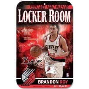NBA Portland Trailblazers Brandon Roy Sign  Sports 