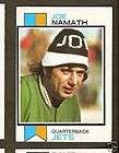 1973 Topps FB #400 Joe Namath EX/EX+