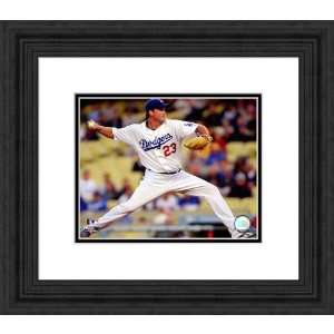  Framed Derek Lowe Los Angeles Dodgers Photograph: Sports 