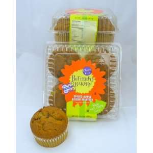 The Butterfly Bakerys Gluten Free Spiced Apple Raisin Large Muffins 
