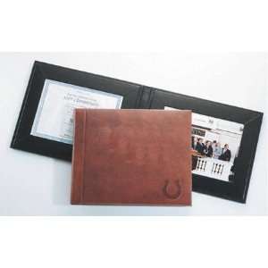  Indianapolis Colts Black Leather Dual Picture Frame 