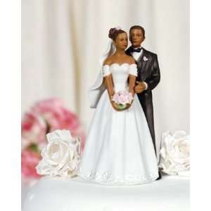  Elegant African American Wedding Cake Topper: Kitchen 
