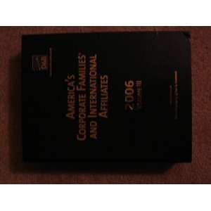   2006 Volume III (2006) (9781592742257) Dun and Bradstreet Books