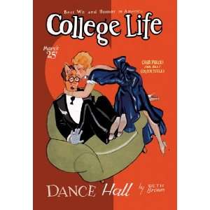  College Life, March Issue 16X24 Canvas Giclee