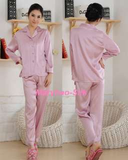 Luxury Style NWT 2 PCS Women 100% Silk Pajamas