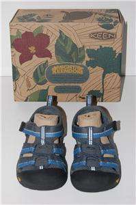 Keen NEWPORT H2 MIDNIGHT NAVY & DAPHNE Sandals Shoes BOYS Toddler Size 