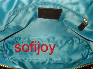 NWT $358 COACH MADISON SOPHIA brown leather bag purse  