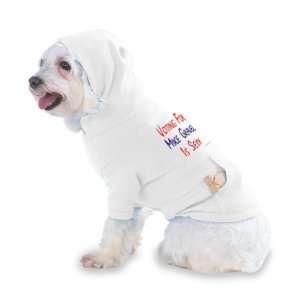 VOTING FOR MIKE GRAVEL IS SEXY Hooded T Shirt for Dog or Cat X Small 