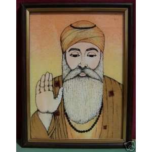  Guru Nanak Dev Ji, Gem Stone Painting, Art & Crafts 