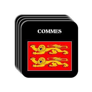   Normandie (Lower Normandy)   COMMES Set of 4 Mini Mousepad Coasters