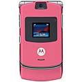 Motorola V3 Satin Pink Unlocked GSM Cell Phone