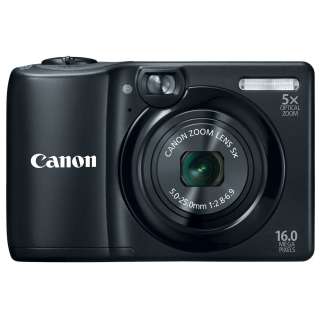 Canon PowerShot A1300 16MP Black Digital Camera  Overstock