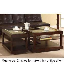 shaped Contemporary Accent Table  