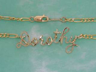 Personalized Ankle Bracelet Sterling Silver Wire Script   Sizable 9 to 