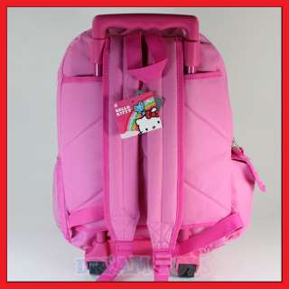   Hello Kitty Stars and Polka Dot Roller Backpack   Rolling  