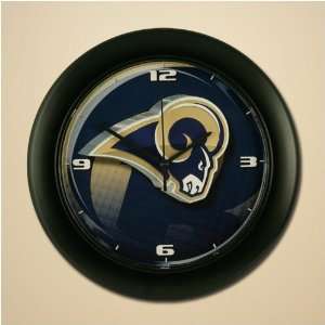    St. Louis Rams High Definition Wall Clock: Sports & Outdoors