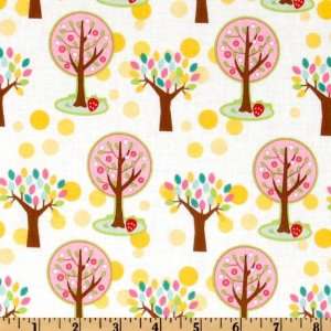  44 Wide Hoos In The Forest Trees White Fabric By The 