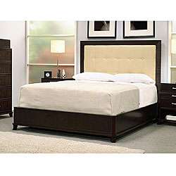 Manhattan Queen size Bed and Upholstered Headboard  Overstock
