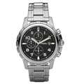 Fossil Mens Dean Stainless Steel Chronograph Watch 