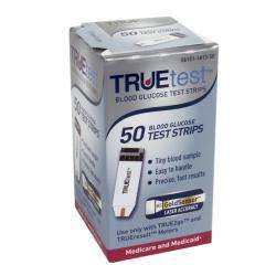 True Test Blood Glucose 50 ct Test Strips  
