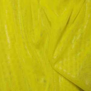  metallic stretch mesh fabric Yellow: Home & Kitchen