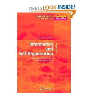  Information and Self Organization: A Macroscopic Approach 